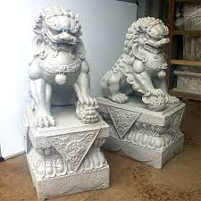 Chinese Foo Dog Garden Ornaments