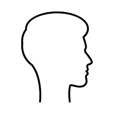 Premium Vector Face Outline Of Male