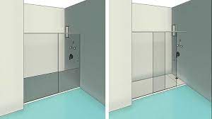 Shower Glass Sliding Door 3d Model