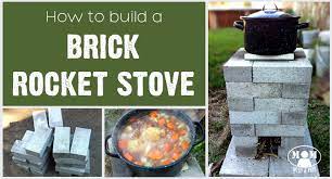 Diy Brick Rocket Stove Easy And