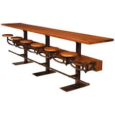 Industrial Style Pub Table