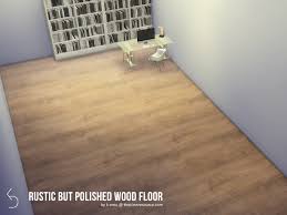 rustic but polished wood floor