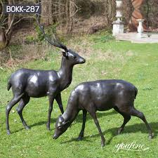 Life Size Deer Statue Outdoor Decor
