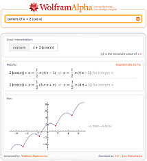 More Math Help From Wolfram Alpha