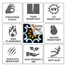 Floor Tile Stickers Vinyl Decal