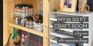 Dream Craft Room Workspace On A Budget