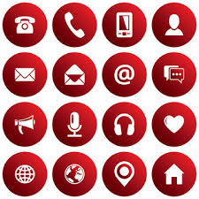 Contact Icons Red Images Browse 71
