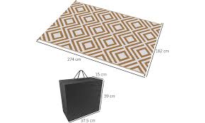 Off Outsunny Reversible Outdoor Rug