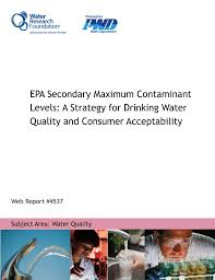 usepa secondary maximum contaminant