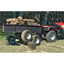 atv tandem axle cart 91299 towing