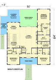 3 Bed Country Cottage House Plan On