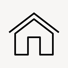 Home Icon Minimal Design Line Icon