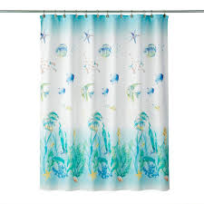 Ocean Watercolor Shower Curtain