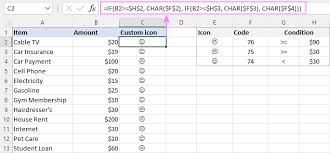 Excel Icon Sets Conditional Formatting