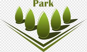 Park Garden Icon Park Text Logo