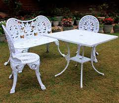 Cast Iron Table And Chairs In