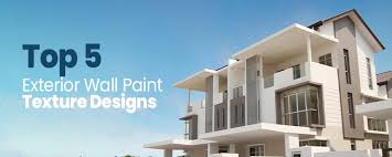 Top 5 Exterior Wall Paint Texture Designs