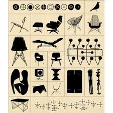 Eames Rubber Stamps Eames Ray Eames