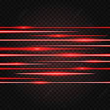 red laser beam abstract light effect