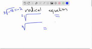 Radical Equation That Has No Solution