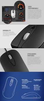 steelseries kinzu v3 gaming mouse