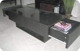 Ikea Black Coffee Table With Glass Top