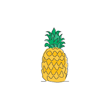 Healthy Organic Pineapple