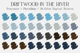 Driftwood In The River Color Palette