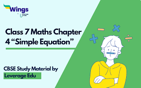 Ncert Class 7 Maths Chapter 4 Simple
