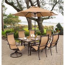 Hanover Monaco 7 Piece Outdoor Patio