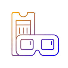 Cinema 3d Glasses Icon Png Images