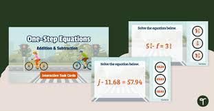 One Step Equations Addition