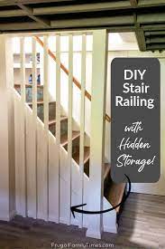Diy Basement Stairs Makeover