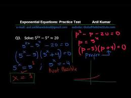 Solve Exponential Equations