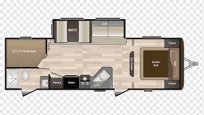 Campervans Caravan Floor Plan Trailer
