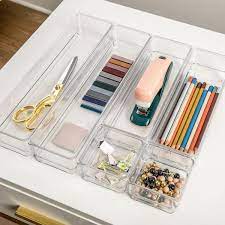 Martha Stewart Clear Desk Drawer