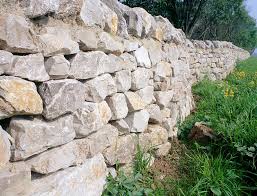 Limestone Wall Stock Image T835