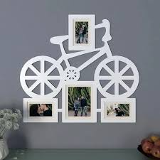 Playful Bicycle Hanging Photo Frame