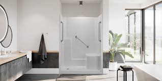 One Piece Showers Shower Enclosures