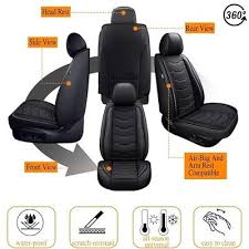 Disutogo Front Car Seat Covers Fit For
