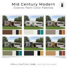 Exterior Paint Color Schemes Mid