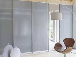 Frosted Glass Sliding Doors Walk In