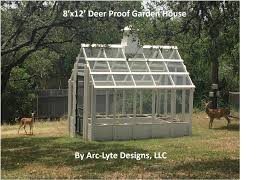 8 X12 Deer Proof Garden House