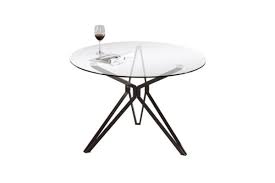 Architect Glass Round Dining Table