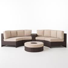 Noble House Madras Brown 6 Piece Wicker