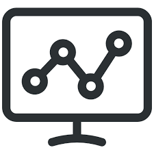 Ytics Graph Lcd Presentation Icon