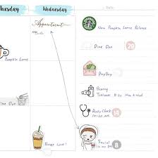50 Starbucks Reminder Stickers Planner