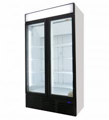 Eu720 645lt Double Glass Door Freezer