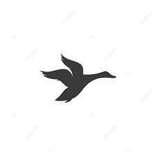 Duck Logo Silhouette Png Transpa