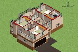 Small 3 Bedroom 2 Story House Plan